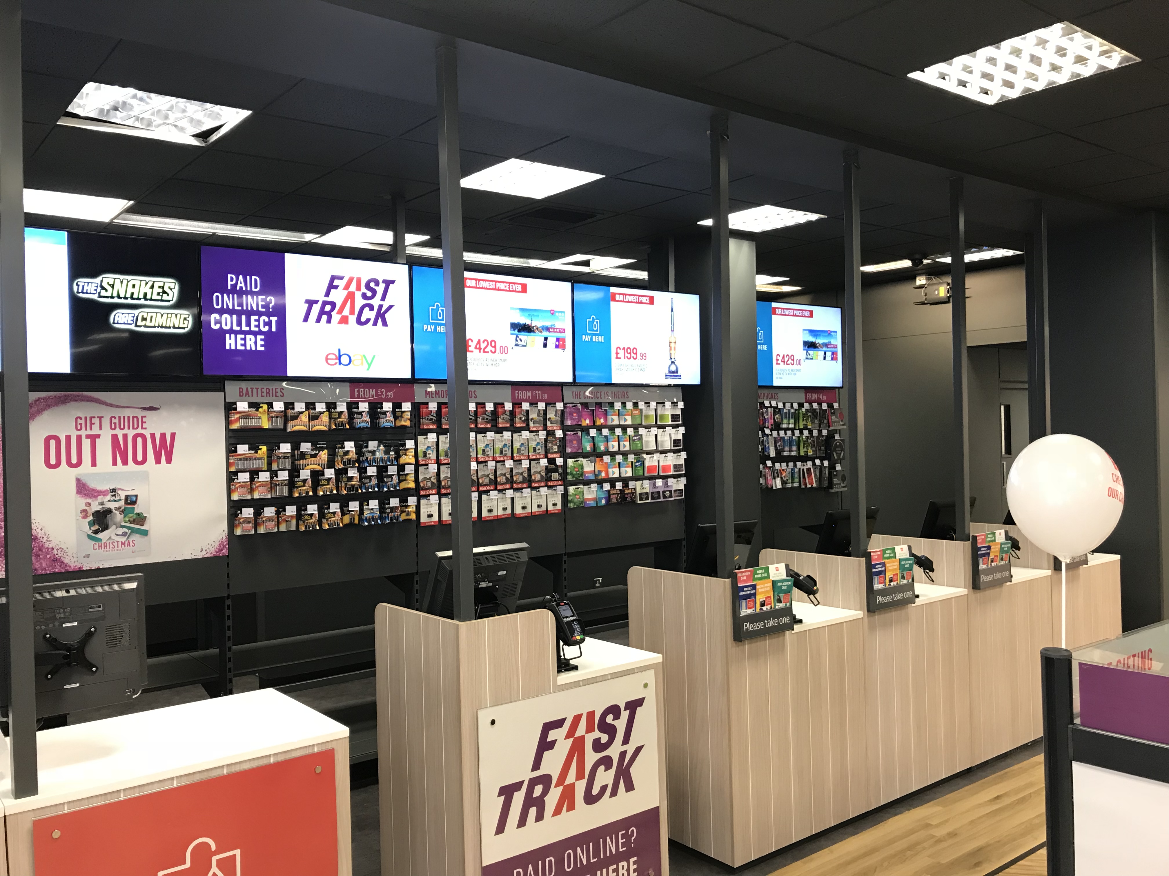 Accrington Argos receives Digital Rebrand Investment Amazing Accrington