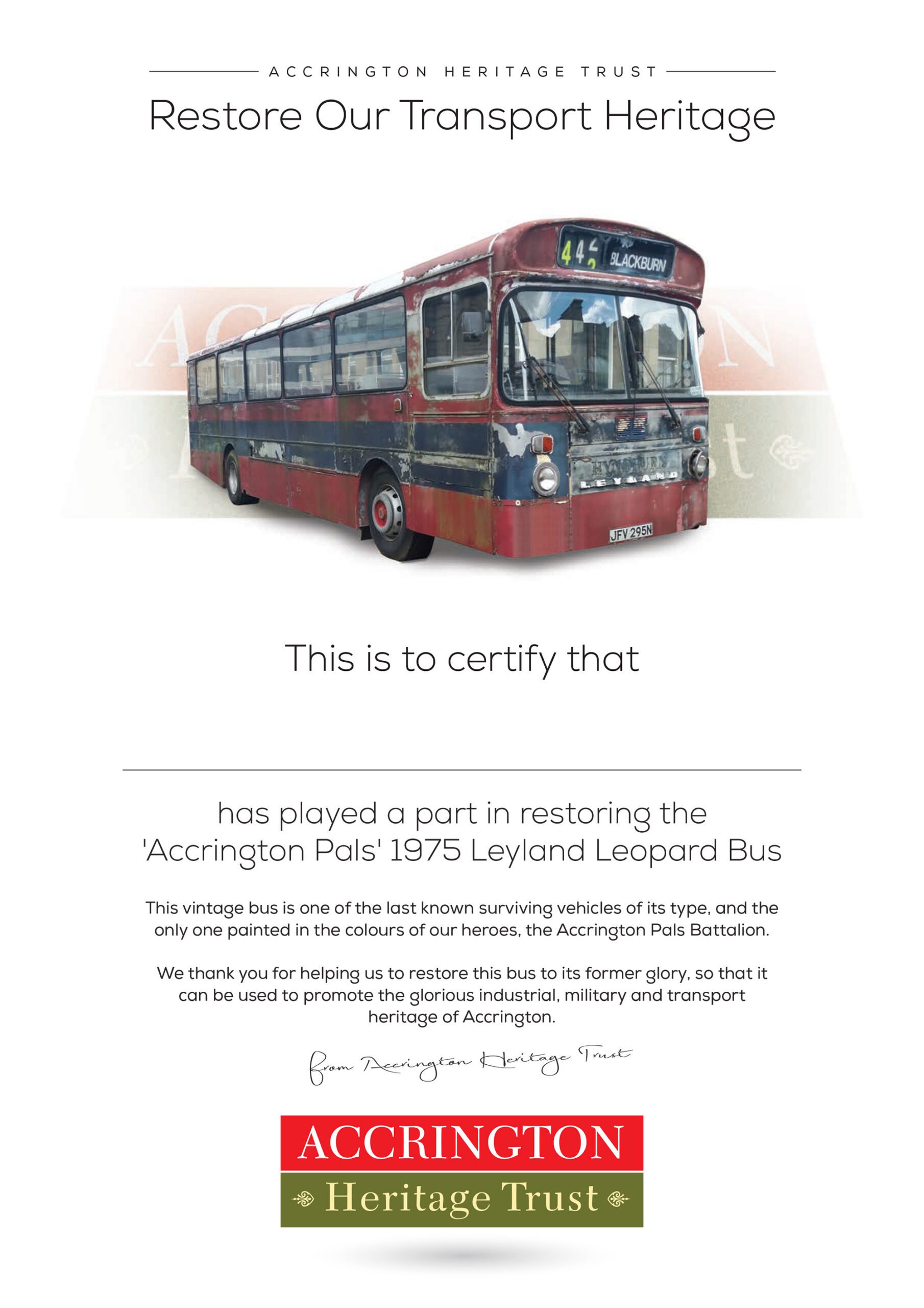 Bus Certificate