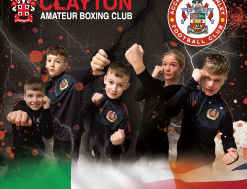 Accrington Stanley to host “Knock Out” afternoon of international boxing with Clayton Amateur Boxing Club
