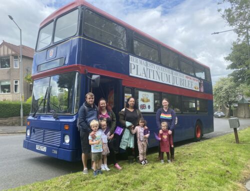 Hop on / hop off Jubilee trail a hit with Families