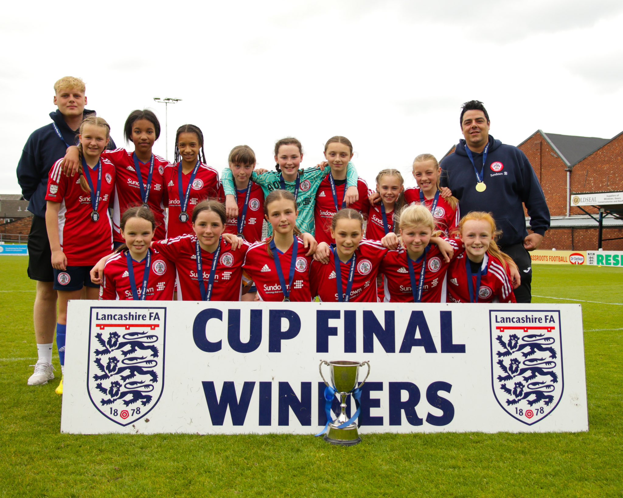 Incredible weekend of final wins from Accrington Stanley Women younger