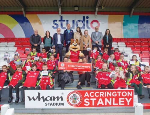 Accrington Stanley Big Shirt Giveaway has now given away over 8,000 shirts to local youngsters