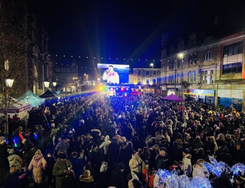 #AmazingAccrington Christmas Light Switch On brings over £150,000 into economy