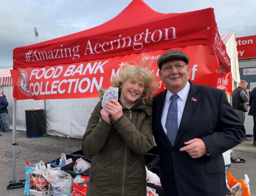 Accrington Stanley launch annual food bank collection for Maundy Relief
