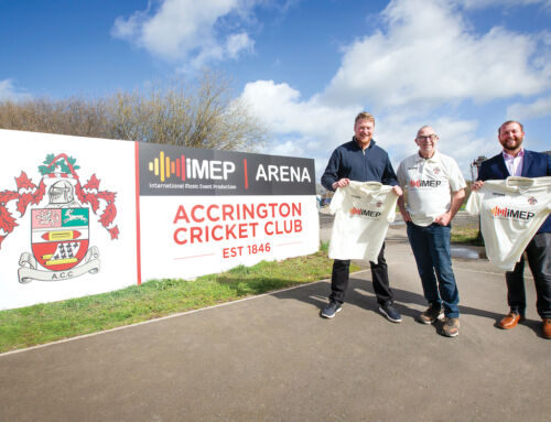 iMEP announced as new Accrington Cricket Club Arena and Shirt Sponsors on bumper new deal
