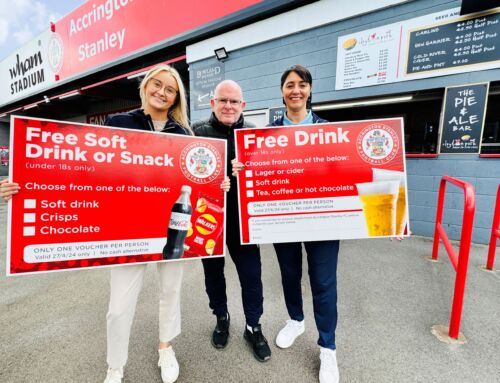 Accrington Stanley to give out free drink vouchers at final game of the season
