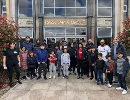 Bridging Communities: Accrington Stanley and Raza Jamia Masjid unite for the Mosque Walk to the Match campaign.