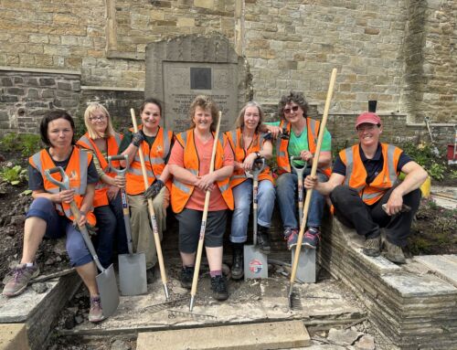 Accrington Pals Memorial awash with colour, thanks to green fingered horticulture students