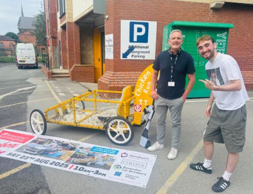 BBC Lancashire’s Graham Liver to compete in #AmazingAccrington’s Soapbox Challenge with legendary ‘Chicken Run’ cart this August