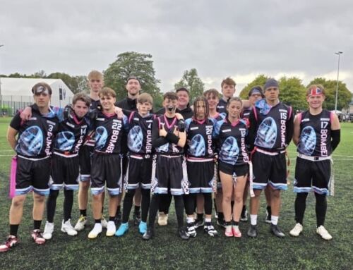 Lancashire Bombers crowned best U17 Youth Flag Football Team in the UK