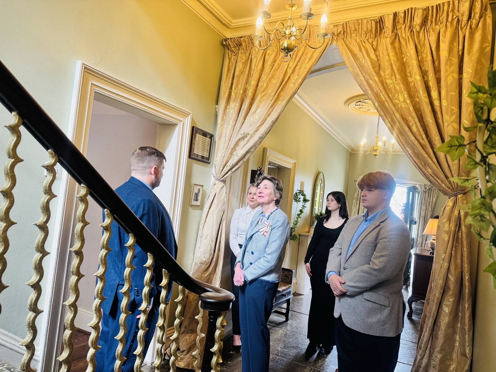 The Groves family are current custodians of heritage house Moorside House in Altham