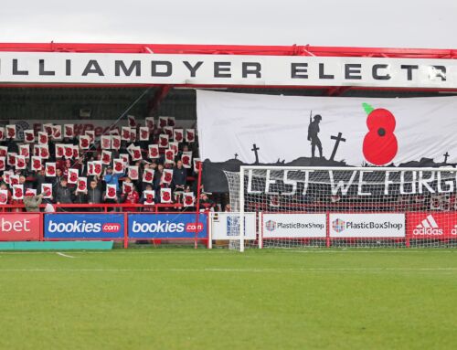 ACCRINGTON STANLEY OFFER FREE MATCHDAY ENTRY TO MILITARY AND EMERGENCY SERVICES PERSONNEL