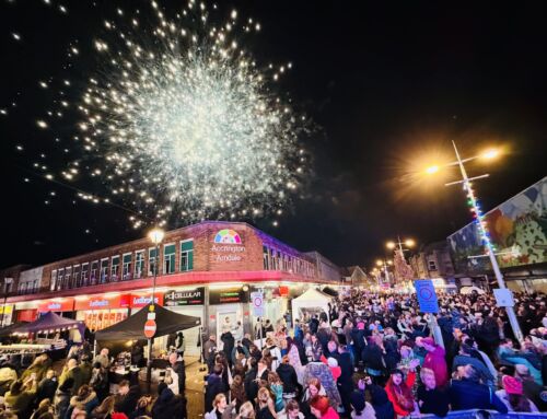 Thousands welcome Christmas to Accrington as East 17 light up the #AmazingAccrington Christmas Lights Switch On