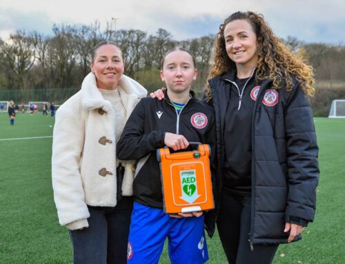#AmazingAccrington helps Accrington Stanley Women secure life-saving mobile defibrillator