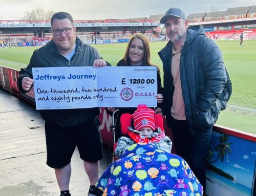 Accrington Stanley Supporters Trust donates over £2,500 to local charities