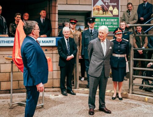 Great Harwood Show recognised as The King visited Clitheroe Auction Mart to meet farmers and rural communities