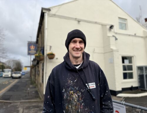 Brand new mural unveiled in Accrington celebrating football club and town heritage