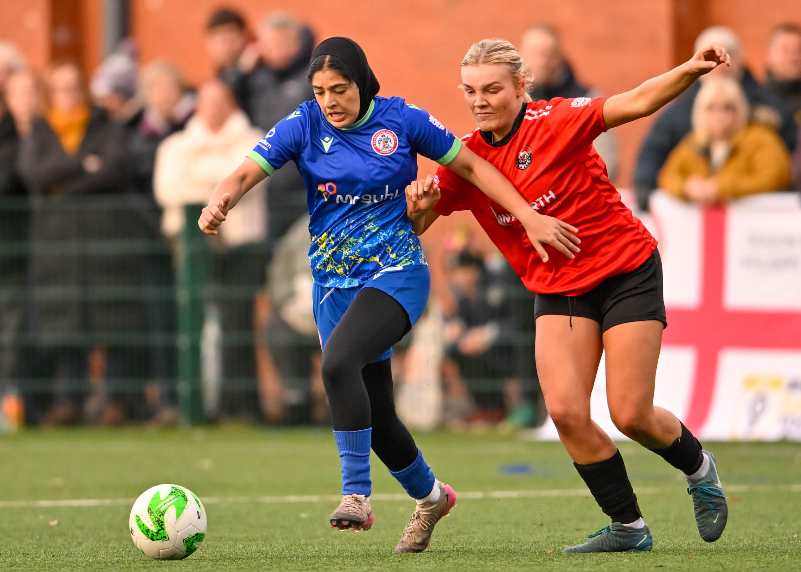 Sanah is enjoying her second spell with Accrington Stanley Women (Ian Warner Photography)