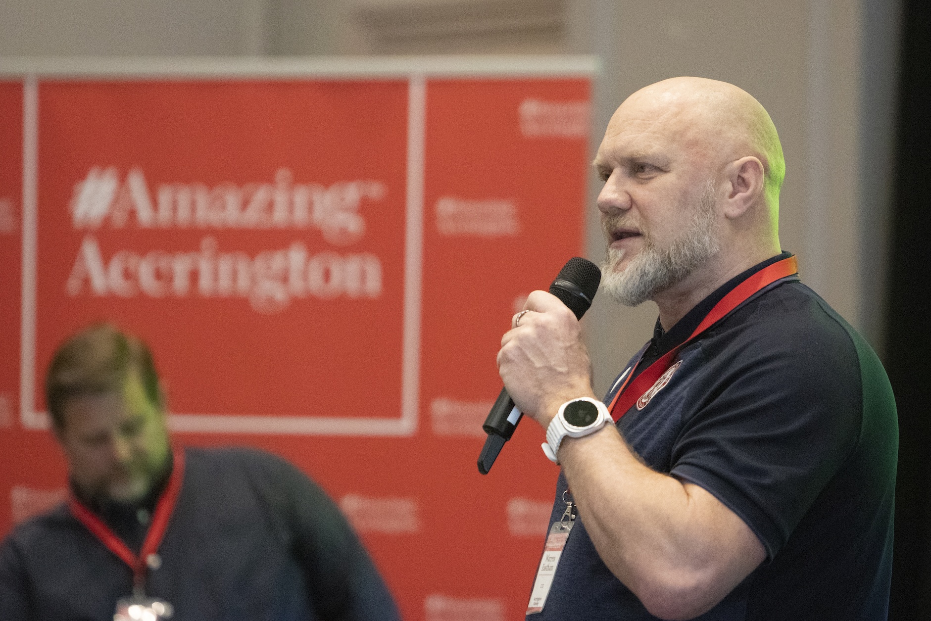 Accrington Stanley CEO Warren Eastham