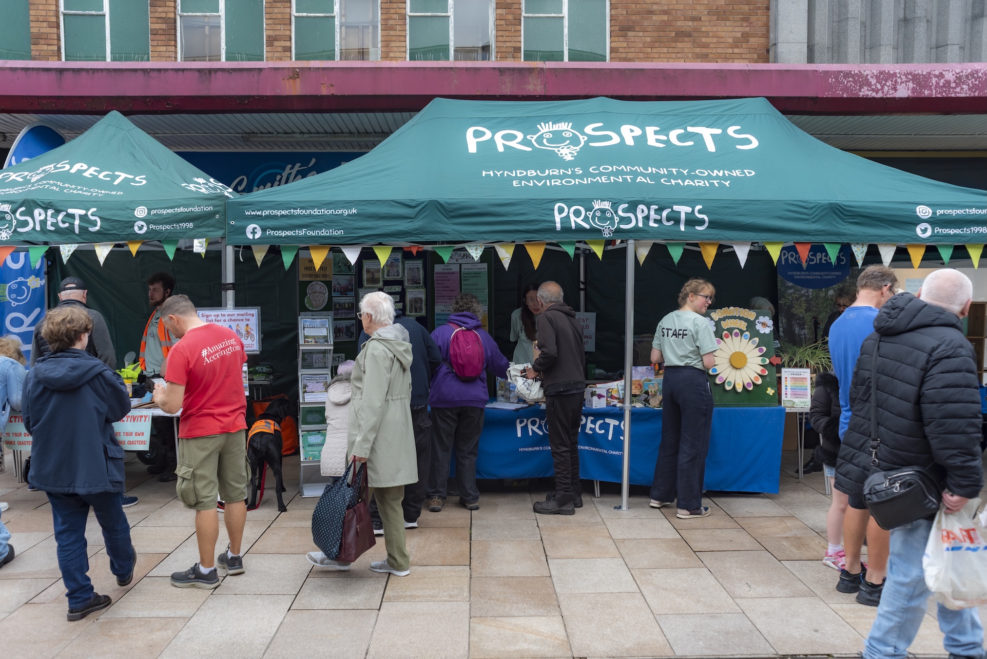 The free seed planting workshops will take place at the Prospects stand on Broadway