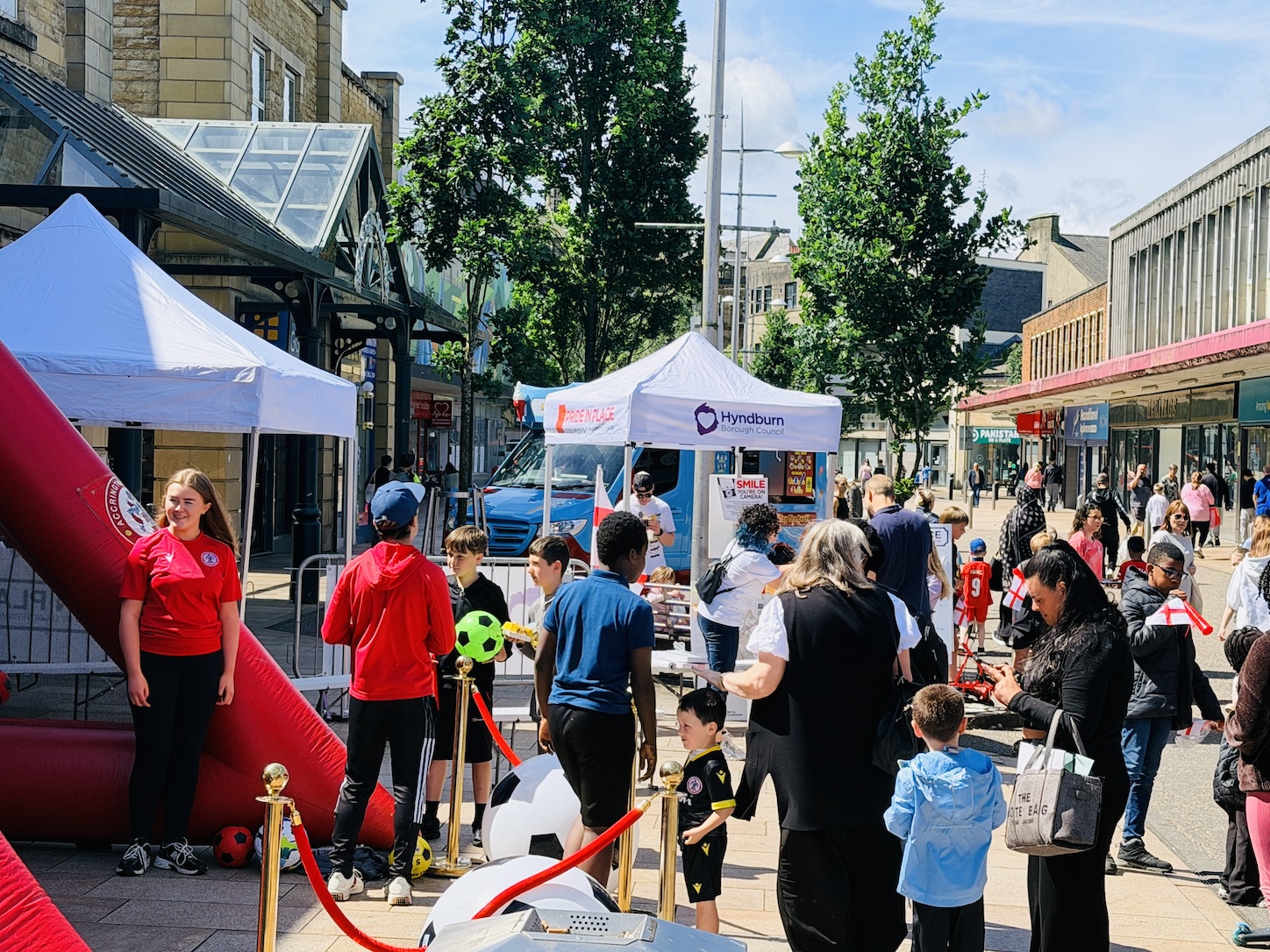 The free to attend event will take place on Broadway in Accrington