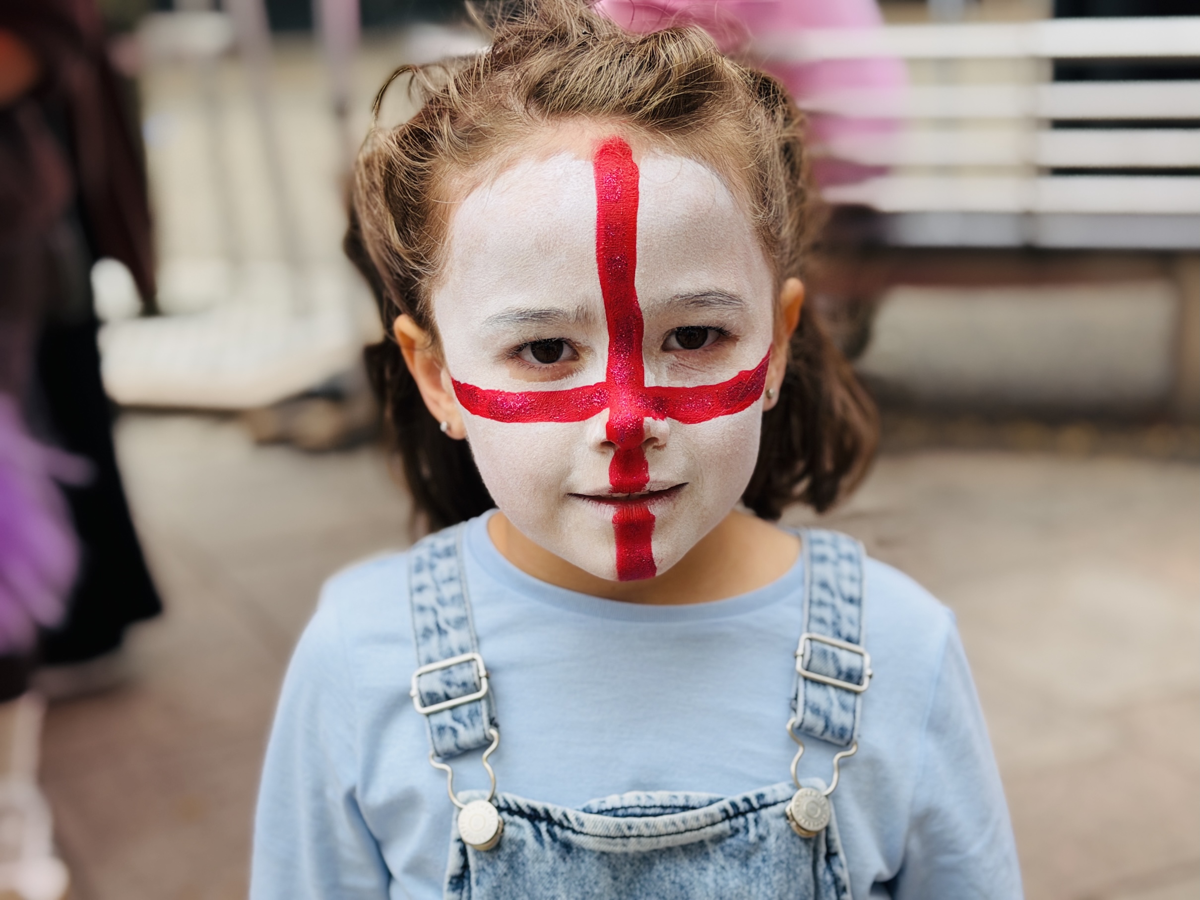 There were free activities throughout the day including face painting