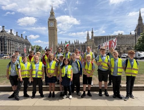 Young people complete Lydia Becker project with memorable visit to the Houses of Parliament