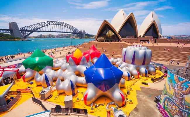 The Luminaria are enjoyed all over the world including Australia (Credit Maker Faire, Instagram)