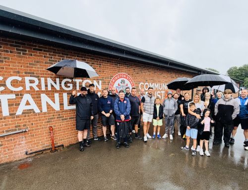 Sponsors step up to the spot at Accrington Stanley’s pre-season celebration