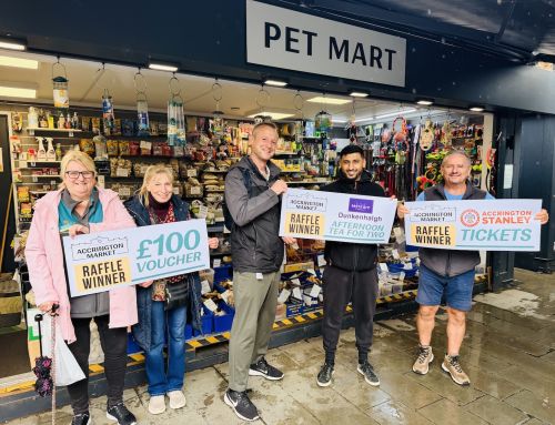 Prizes galore as Accrington Market reveals its lucky winners